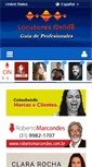 Mobile Screenshot of locutoresonline.net
